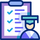 أيقونة تقييم الطلاب