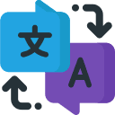 أيقونة دعم متعدد اللغات